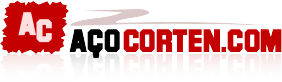 Aço corten portal